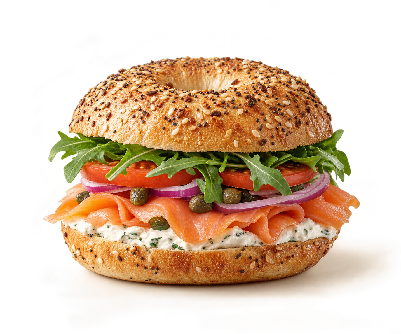 Bagel saumon fumé